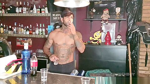 The sexy Latino Rudalo fucked raw by Bbabylon prince - BarebackBarcelona