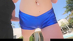 TheReaLWorkout - Busty Bouncy Football teen 18+ Gargles On Balls