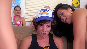These 3 horny pretty sexy girls