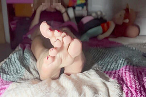 These Feet Are Fucking Ready To Be Fucked By Your Cock