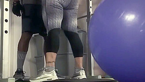 Thick White Step mom Cheats With Her Black Personal Trainer