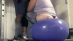 Thick White Step mom Cheats With Her Black Personal Trainer