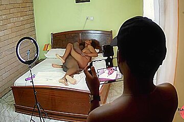 Thirty-something Ebony Takes My Bbc Deep While Her Husband Movies - African Black Porn