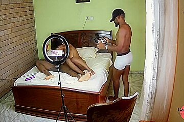 Thirty-something Ebony Takes My Bbc Deep While Her Husband Movies - African Black Porn