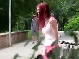 Three Kinky Girls Pissing On The Streets