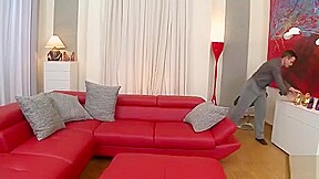 Threesome Footjob  Four Feet one dick