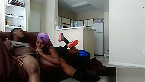 Thug and Thot Blowjob