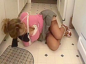 Tied in kitchen