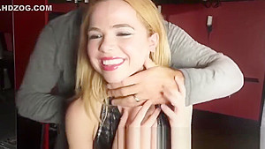 Tied up teen 18+ gets railed