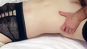 Tight Pussy Big Dick Close Up Fuck! Hands Tied Up