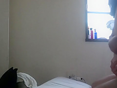 Tiny Asian Milf Loving My White Cock