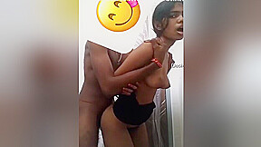 Today Exclusive- Cute Lankan Girl Showing Nude Body And Fucked 3