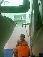 Today Exclusive- Desi Bhabhi Bathing Capture By
