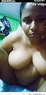 Today Exclusive- Desi Village Bhabhi Showing Her Boobs And Pussy 1
