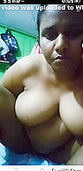 Today Exclusive- Desi Village Bhabhi Showing Her Boobs And Pussy 1
