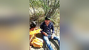 Today Exclusive- Desi Village Cheating Wife Out Door Sex With Lover Record By Village Guy