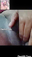 Today Exclusive- Horny Desi Boudi Fingerring On Video Call