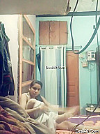 Today Exclusive- Sexy Desi Girl Showing Her Boobs And Pussy 4