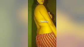 Today Exclusive- Super Hot Desi Girl Showing Her Boobs And Big Ass 3