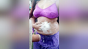 Today Exclusive -cute Village Girl Shows Her Boobs And Pussy 2