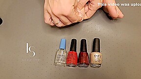 Toe Painting For Christmas! With Donna Hart