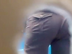 Toilet spy at the Autobahn