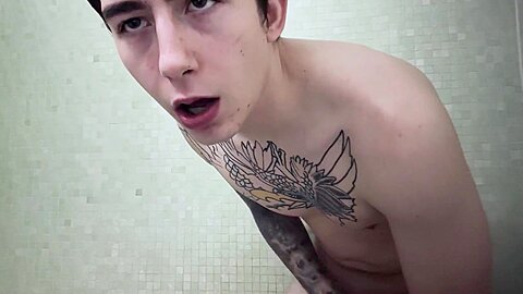 Toronto Boy Jaiden Blows A Huge Load In The Shower
