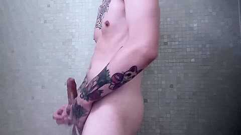Toronto Boy Jaiden Blows A Huge Load In The Shower