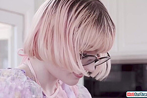 Trans Walks In On Masturbating Shemale - Claire Tenebrarum And Big T
