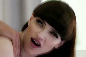 Transbabe Natalie Mars gets anal with cumshot plus bigcock