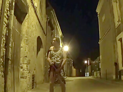 Transgender Travesti Sounding Dildo Lingerie Outdoor A