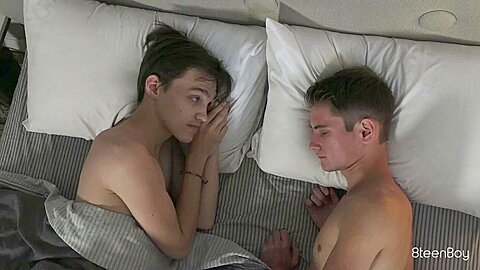 Trevor Harris & Julian Bell & Dustin Cook & Jack in Sleepover Secrets - 8TeenBoy