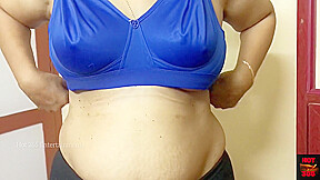 Trying Out With A New Bra On My Big Milky Boobs