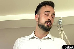 Ts Bombshell Cassandra Lovelox Orally Service Mason Lears Cock
