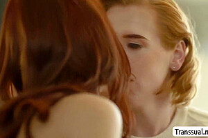 Ts Redhead Analed By Her Loud Ts Neighbor