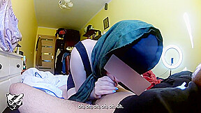 1 - Turbanlı Uvey Ablam Beni Masturbasyon Yaparken Yakaladı - My Turbaned Step-sister Caught