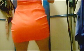 Twerking in her short tight cocktail dress no thongs 