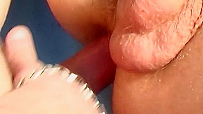 Twink Boys Have Bareback Fun Outside
