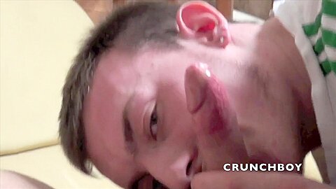 Twink fucked Kevin, a straight curious - CrunchBoy