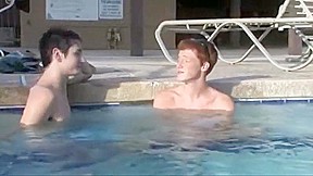 Twinks Meet at the Poolside (1) 