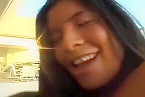 Two brazilian ride a black cock #167NT