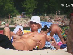 Two extraordinary brunettes have their pussies out in the sun xxx porno