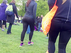 Two hot pawgs in spandex