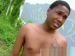 Two hunky teens 18+ in a sucking cock scene at an abandon