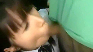 Two japanese student 18+ bus