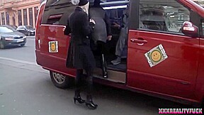 Uma And Lara Took Stranger On The Streets For Horny Fuck In The Car 39 Min