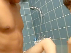 Uncouth and wet Japanese threesome