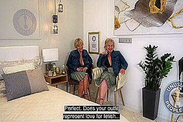 Unusual Award N 7: Unique Penis Anomaly In Mature Female Friends 4 Min With Lady X And Nikola Volt