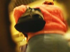 Upskirt shots collection in this slow motion video