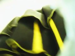 Upskirt shots collection in this slow motion video
